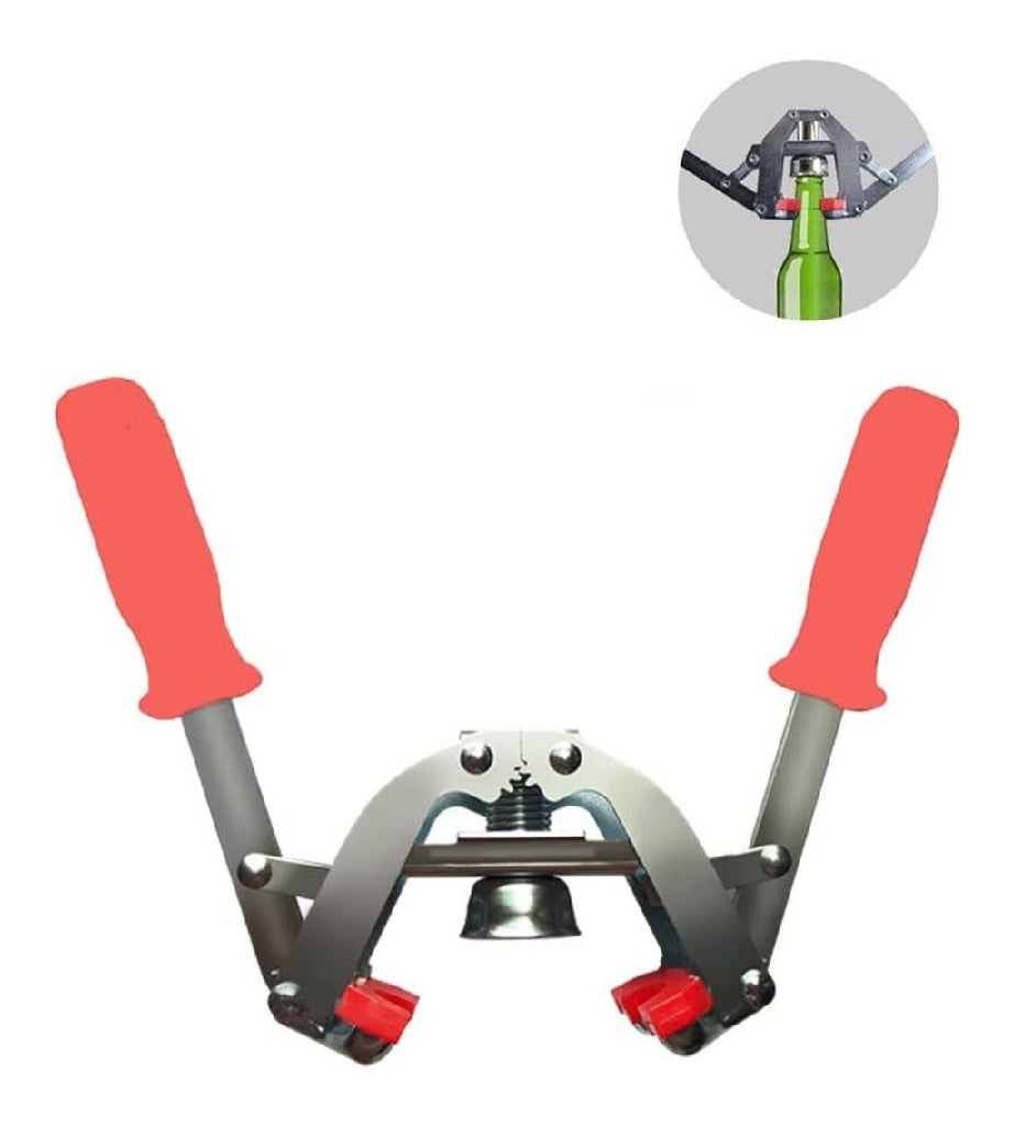 Manuelle Capsuleuse Accessoire Bamboost pour la Fabrication du Bière Maison et Bouteilles de Limonade en Verre