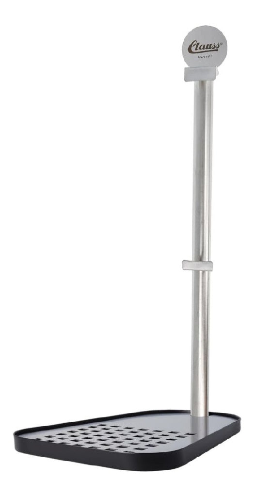 Support fût de bière pour fût de bière de 5 litres Support du tirage destiné à tonneau du fête avec égouttoir intégré Stabilité ainsi que construction sans vacillement dans acier inoxydable CL60000 00