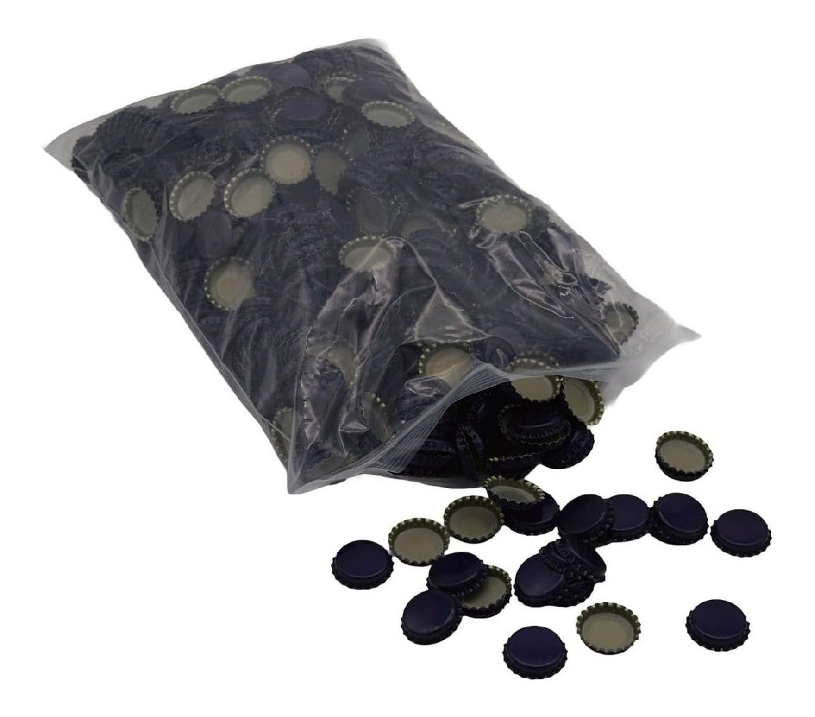 1000 de Lot capsules bleu marine 26 mm