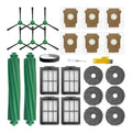 destiné à Accessoires appareil de nettoyage robot Plus 405 Combo / 505 Combo 27 packs 2 brosses principales 4 filtres 6 brosses latérales 6 serpillères 6 sacs 1 bande du protection