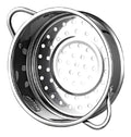 Vapeur Inox Panier Panier à Vapeur destiné à LéGumes Insert pour Cuisson à Vapeur 20 cm de DiamèTre IntéRieur en Acier Inoxydable 304 du Qualité AlimentaireDurableCuit Plus SainementPlus Rapidement