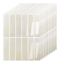 Crédence Adhésive Pour Cuisine 10 Pièces Carrelage Adhesif Mural Cuisine Carrelage Adhesif Mural Salle du Bain 3D Dalle Adhesive Murale Imperméable Beige 229x29cm